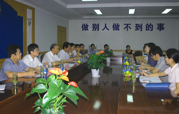 国核工程有限公司向导、专家来GA黄金甲集团考察