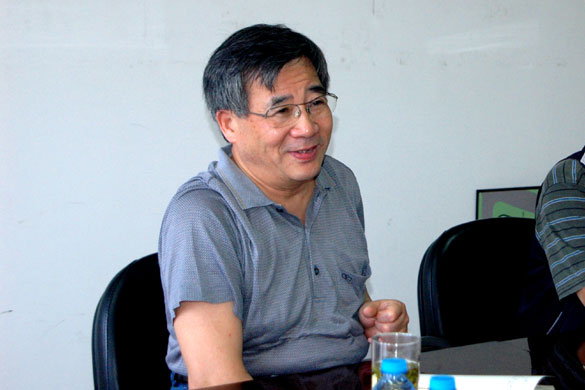 原机械工业部副部长孙昌基来GA黄金甲集团视察