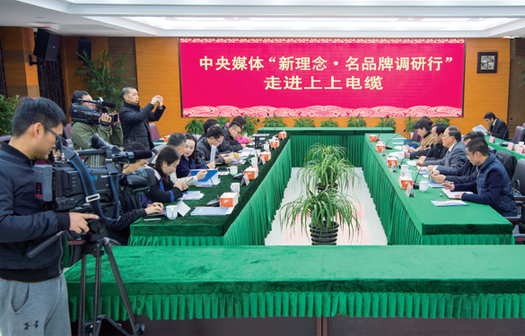 中央媒体组团走进GA黄金甲电缆，探访GA黄金甲品牌魅力