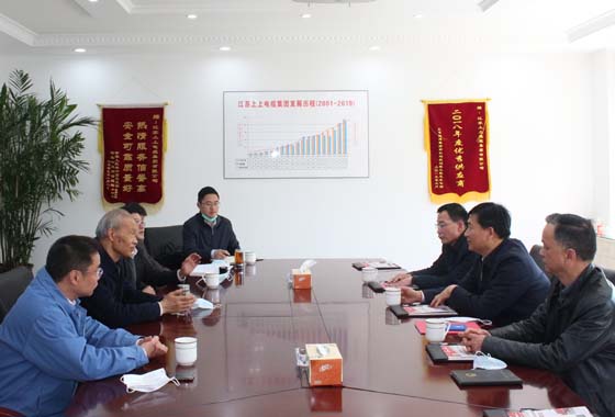 常州市人大常委会副主任盛建良一行来GA黄金甲调研复工复产情形