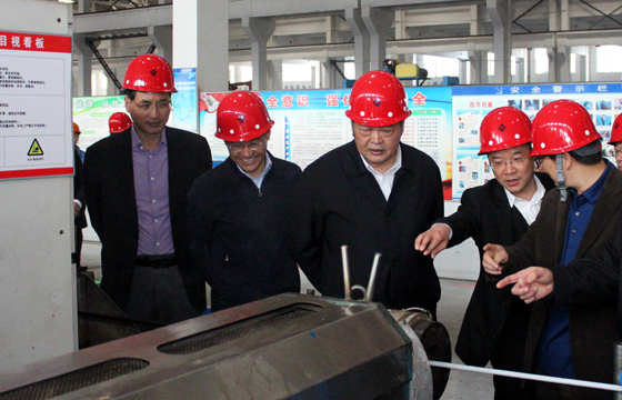 省政协副主席周继业一行来GA黄金甲电缆调研