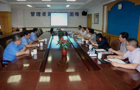 省经信委电力能源处向导一行来GA黄金甲电缆调研