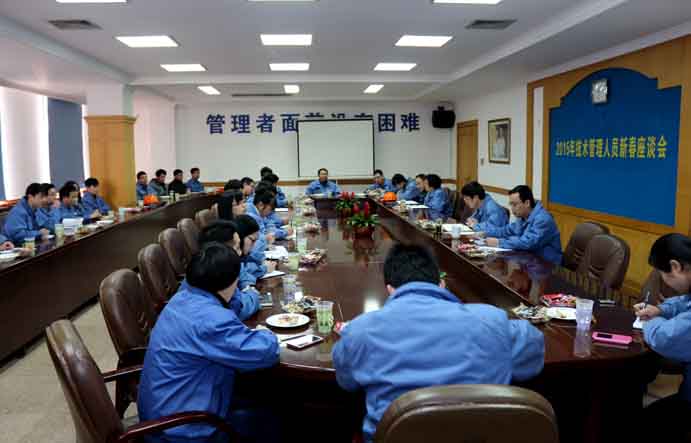 GA黄金甲召开2015年手艺、治理职员新春座谈会