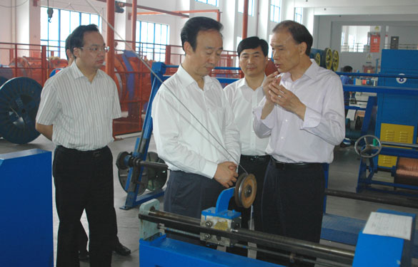 常州市委书记范燕青一行来GA黄金甲视察