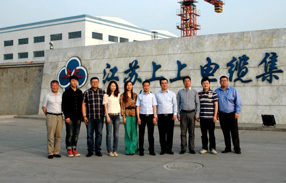 南京市青企会代表团来GA黄金甲集团旅行交流