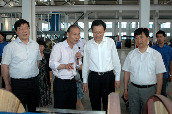 江苏省省长李学勇来GA黄金甲视察