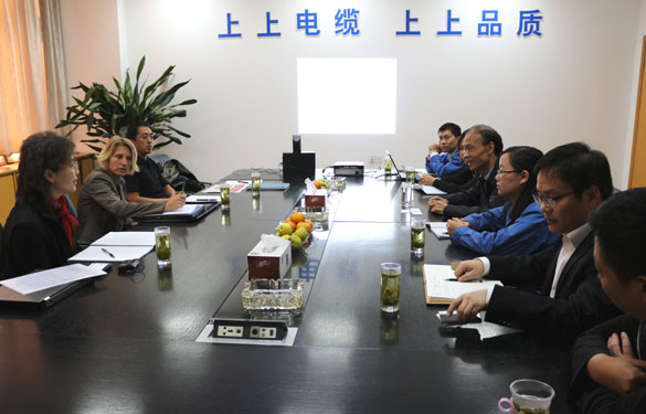 德国海德堡水泥集团向导来GA黄金甲集团旅行考察