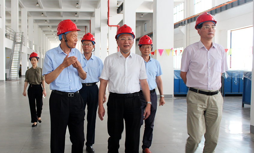 常州市政协党组书记戴源一行来GA黄金甲电缆调研